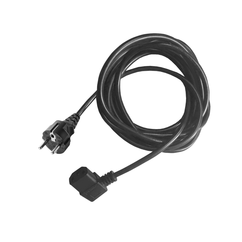 Power Cord with Angled Connector 4.5m/EU