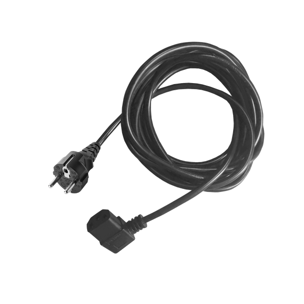 Power Cord with Angled Connector 4.5m/EU