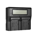 Nomis NDCD-NPF Dual LCD Battery Charger 