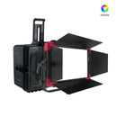 MC200 Multi Color RGBWW Soft LED Panel light + HFC-2 Hard Flight Case