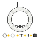 UltraColor Z720S DMX Bi-Color LED Ring Light
